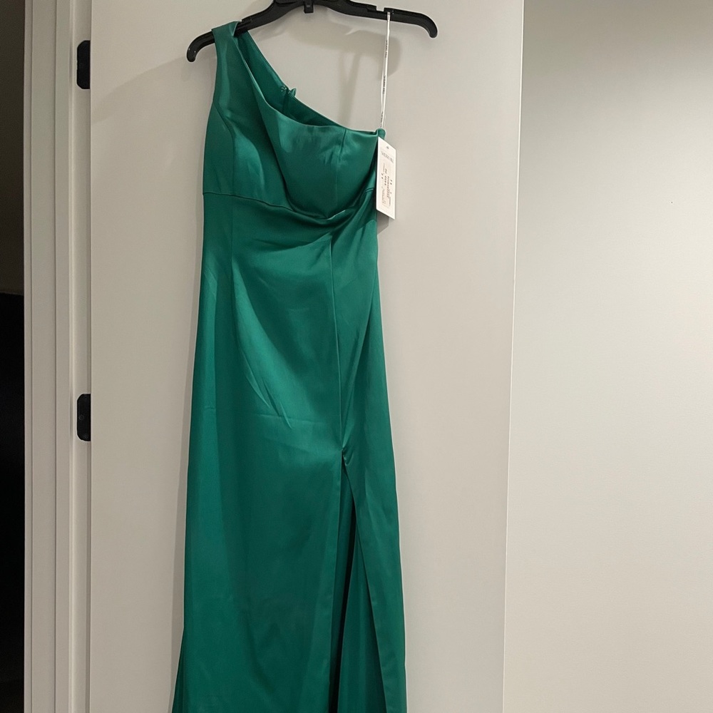 Sherri Hill Green Evening Gown